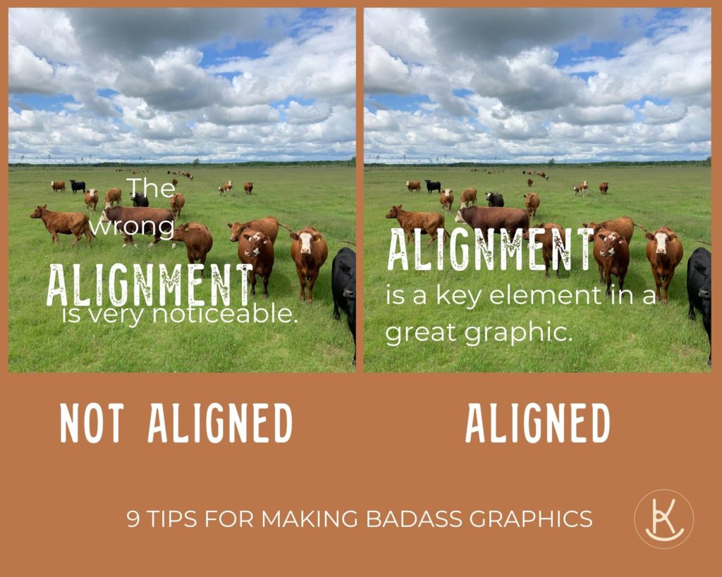 Graphic Design Alignment